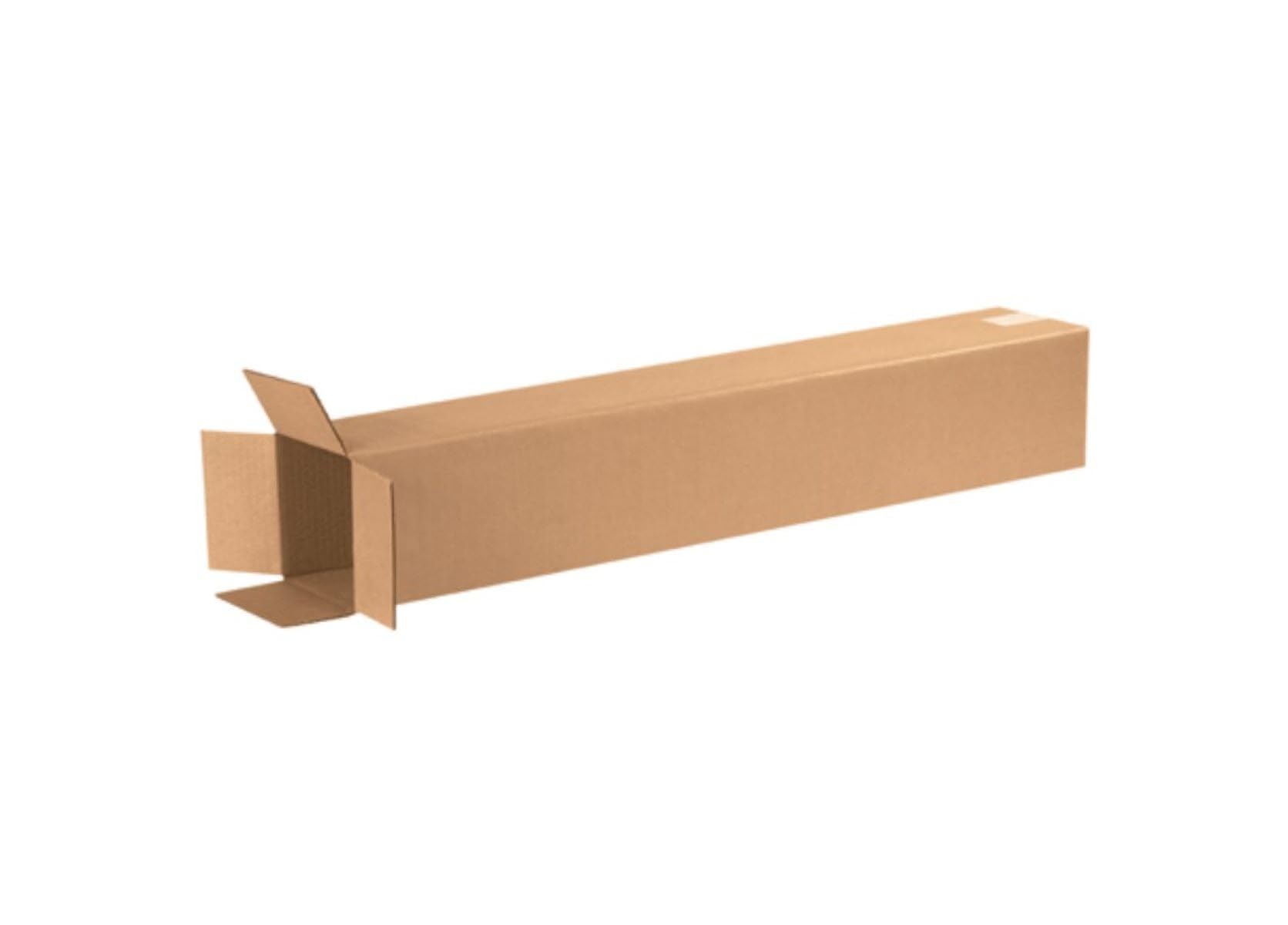 Secure Seal - 8X8X36 Pack Of 100 Corrugated Cardboard Packing Shipping Mailing Moving Carton Boxes