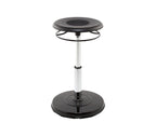Kore Design Teen/College Hi-Rise Adjustable Wobble Chair 21-31.5 inches, Black