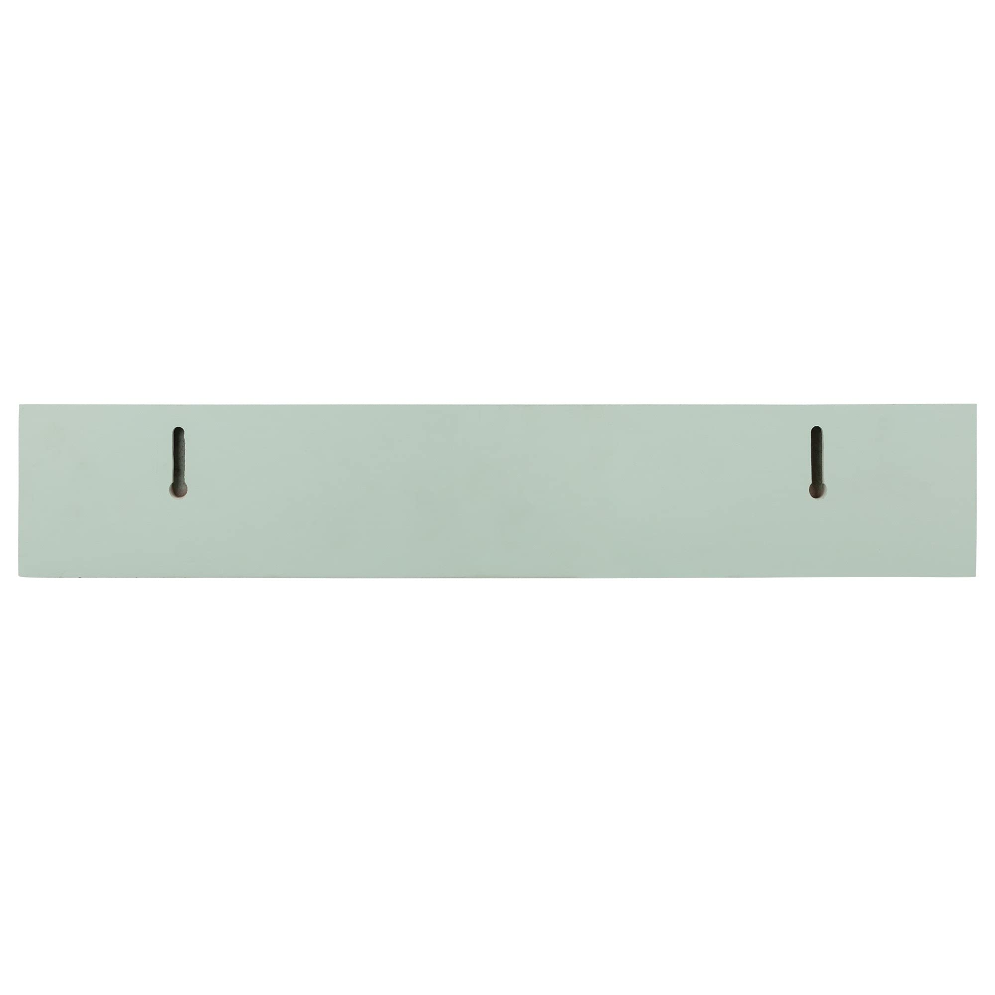 HomeRoots Light Green 100% MDF Pale Green Floating Shelf