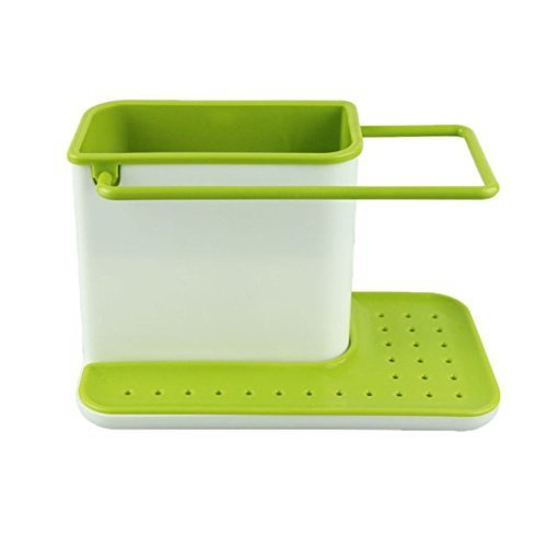 The Creative India 3 In 1 Kitchen/Bathroom/Multipurpose Sink Organiser  Multicolor