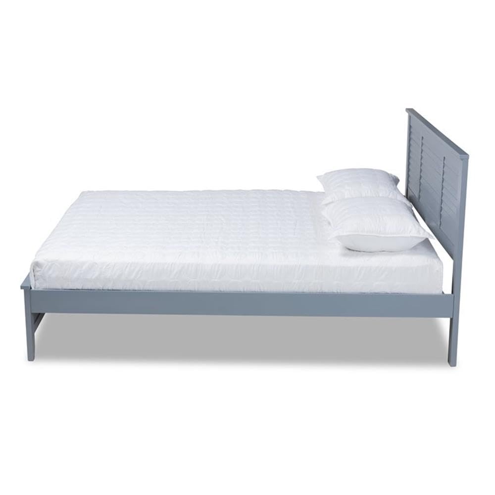 Baxton Studio Adela Platform Bed - Thumbnail 2