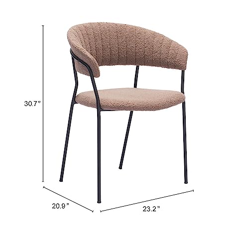 Zuo Josephine Dining Chair Brown