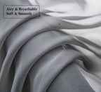 Pi Grey Sheer Curtains 63 Inches Length,Extra Light Voile Window Draperies For Living Room/Bedroom 2 Panels (Dark Grey,W42Xl63)