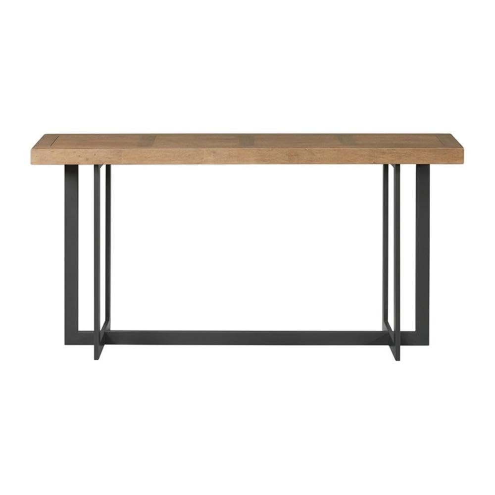 Intercon Furniture Transitional Wood Sofa Bar Table in Dune Brown Finish