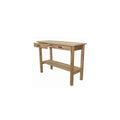 Anderson Teak Rectangular Serving Table with Two Drawers and One Shelf
