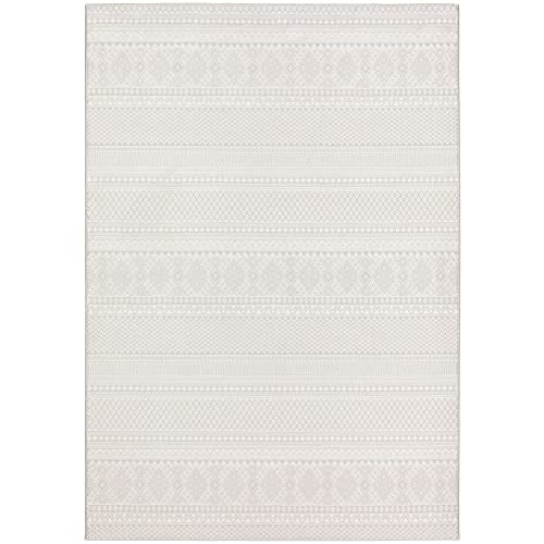 Rhodes Rr2 Ivory Transitional Rug Rectangle 5' 1&quot; X 7 ' 5&quot;