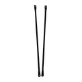 Timyrimy 90Cm/35.4Inch Garden Swing Replacement Rods, Black Metal Round Rods For Hanging Swing Seat To Frame(2Pcs/Ctn)