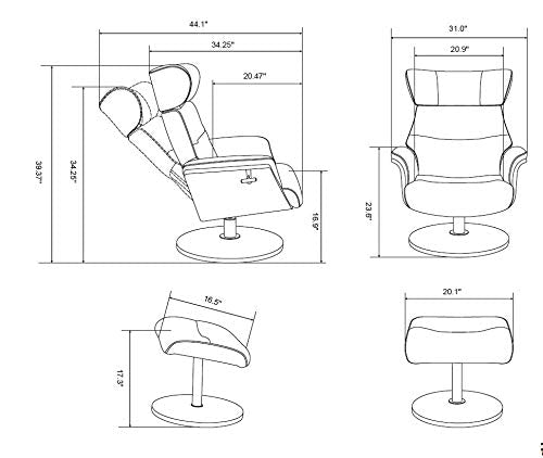 Comfort Chair Cologne Chair, Tan