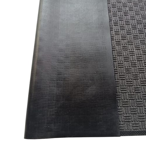 Floortex® Doortex® Ribmat Entrance Mat, Charcoal - 32&quot; X 48&quot;