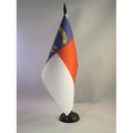 North Carolina Table Flag 5' X 8' - Us State Of Caroline Du Nord Desk Flag 21 X 14 Cm - Black Plastic Stick And Base - Az Flag