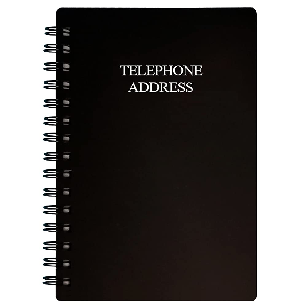 Nokingo Telephone Address & Birthday Book With Tabs, Address Log Book For Contacts, With Phone Numbers, Addresses, Birthday & Pa