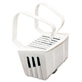 BGD 661 Non-Para Toilet Bowl Block, Lasts 30 Days, White, Evergreen Fragrance, 12/Box