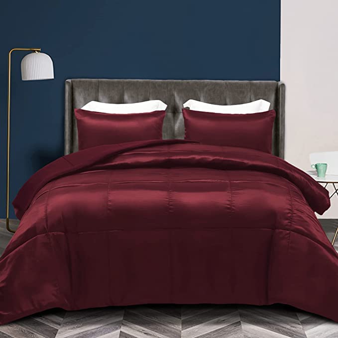 Blue Night Bedding 300 Gsm Microfiber Comforter Single Bed Blanket/Rajai/Quilt/Dohar (60X 90) Restful Sleep Box Stitch Comfort