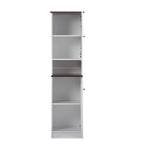 Baxton Studio Dr 883300-White/Wenge Cabinet, White/Dark Brown