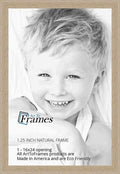 ArtToFrames 16x24 Inch Brown Picture Frame, This 1.25 Custom Poster Frame is Natural Oak - Barnwood Style, for Your Art or Photo