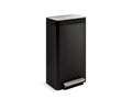 KOHLER K-20941-BST Kitchen Trash Can, 8 Gallon Trash Can Trash with Quiet-Close Lid and Hands Free Foot Pedal in Black Stainless