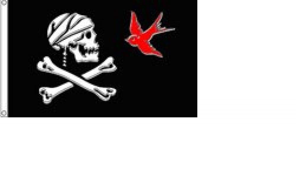 Pirate Jack Sparrow Flag 3X5 Jolly Roger Ship Banner Skull Crossbones