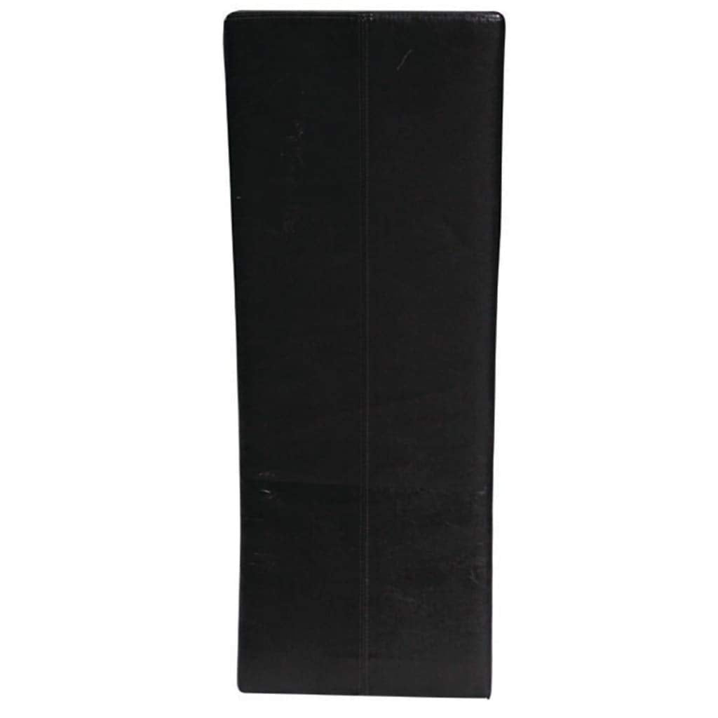 vidaXL Modern Dining Chairs - Set of 2, Comfortable Padded Seat and Backrest, Durable Wood and Artificial Leather, Black, Easy Assembly