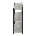Monarch Specialties I 2217 Accent Table, Console, Entryway, Narrow, Sofa, Living Room, Bedroom, Metal, Laminate, Grey, Black, Contemporary, Modern