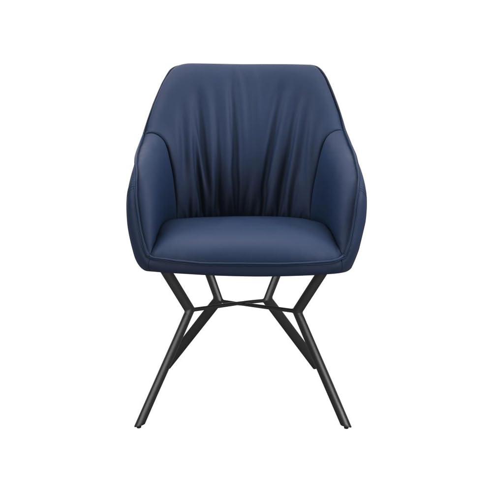 Coaster Home Furnishings Trevon Upholstered Tufted Side Chairs (Set of 2) Blue and Brown