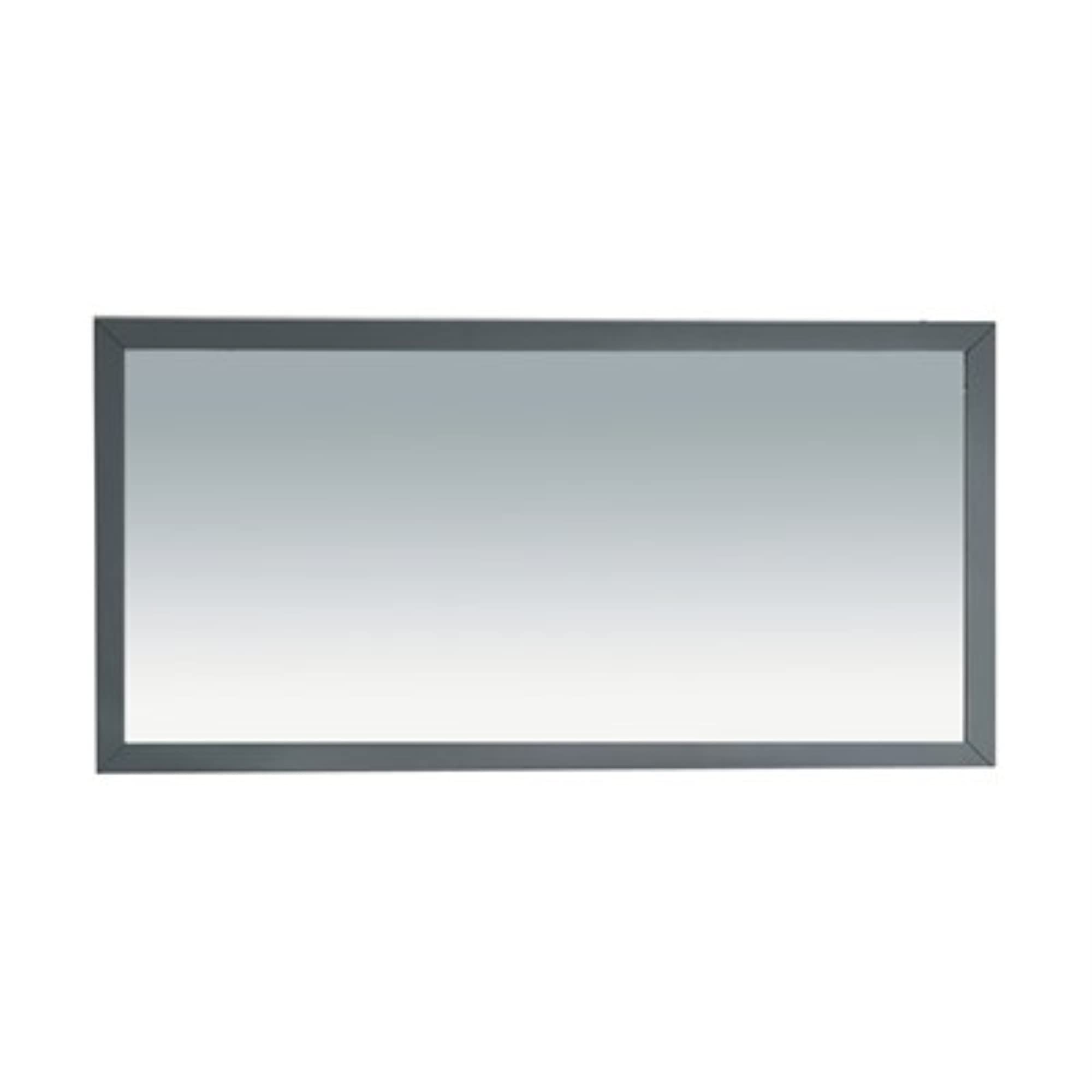 Laviva Fully Framed 60" Maple Grey Mirror
