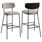 Coaster Home Furnishings Elison Pub Height Bar Stool Light Brown (Set of 2)