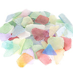 Nautical Crush Trading Sea Glass Craft - 11 Ounces Large Assorted Mix - Beach Glass Craft - Sea Glass D  Cor - Sea Glass Vase Fi