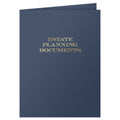 The Gallery Collection, 25 Count, Blue, Estate Planning Documents Pocket Folders, Gold Foil Stamped, For Legal Professionals (9