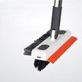 ONEFLESH 3 in 1 Bathroom Cleaner Brush with Long Handle, Floor Wiper for Home Cleaning, Heavy Quality Bathroom Tiles Cleaning Br