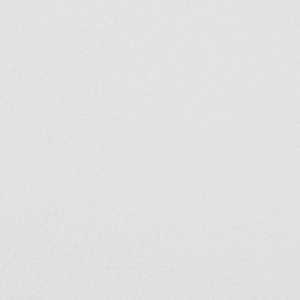 Dining Chairs 4 pcs White Faux Leather