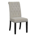 Coaster Home Furnishings Alana Upholstered Tufted Side Chairs with Nailhead Trim (Set of 2)