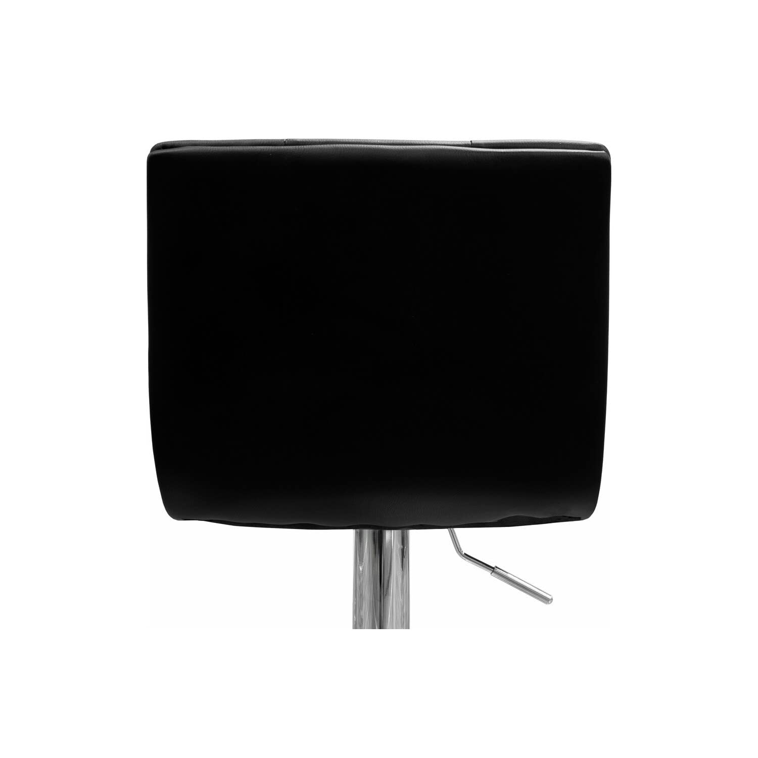 Best Master Modern Swivel Bar Stool With Crystal/Tufted Look In Black (Set Of 2)