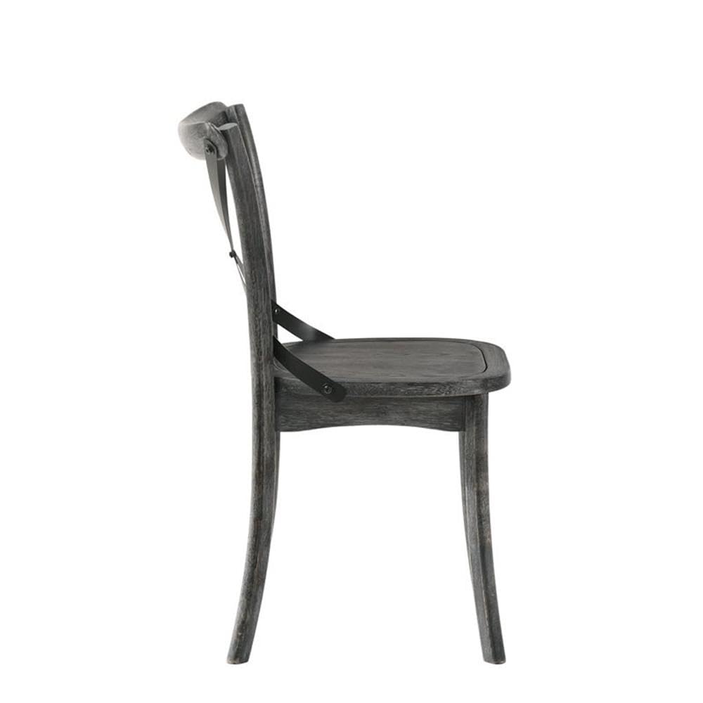Acme Kendric Wood Side Chair - Thumbnail 2