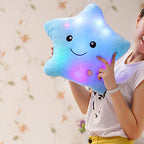 Sofipal Led Twinkle Star Shaped Plush Pillow, Creative Night Light Glowing Cushions Plush Stuffed Toys Gifts For Kids, Decoratio