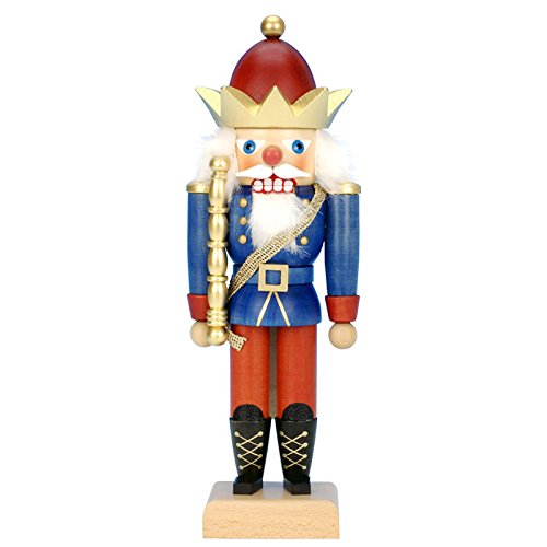 Alexander Taron Christian Ulbricht Small King Nutcracker With Crown Sash And Scepter