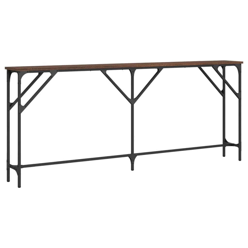 vidaXL Console Table with Metal Frame - Thumbnail 5