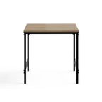 Safco Sleek Neo Walnut Study Desk Sturdy Metal Legs Made in The USA.