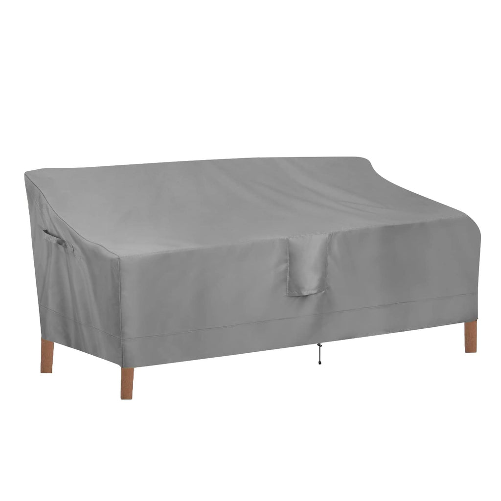 Outdoorlines Outdoor Waterproof Patio 4-Seater Couch Cover - Uv Resistant Patio Sofa Furniture Covers Weatherproof Heavy Duty Glider Covers For Outdoor Furniture, 104Wx32.5Dx33H Inches, Gray