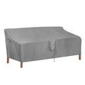 Outdoorlines Outdoor Waterproof Patio 4-Seater Couch Cover - Uv Resistant Patio Sofa Furniture Covers Weatherproof Heavy Duty Glider Covers For Outdoor Furniture, 104Wx32.5Dx33H Inches, Gray