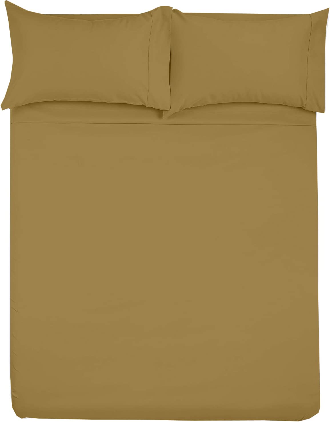 Microfiber Rv Sheet Sets, 42X80 Bunk, Taupe Solid, Bed Sheets For Campers, Rv'S & Travel Trailers Easy Fit Mattress Up To 10 Inc
