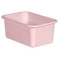 Teacher Created Resources Blush Small Plastic Storage Bin