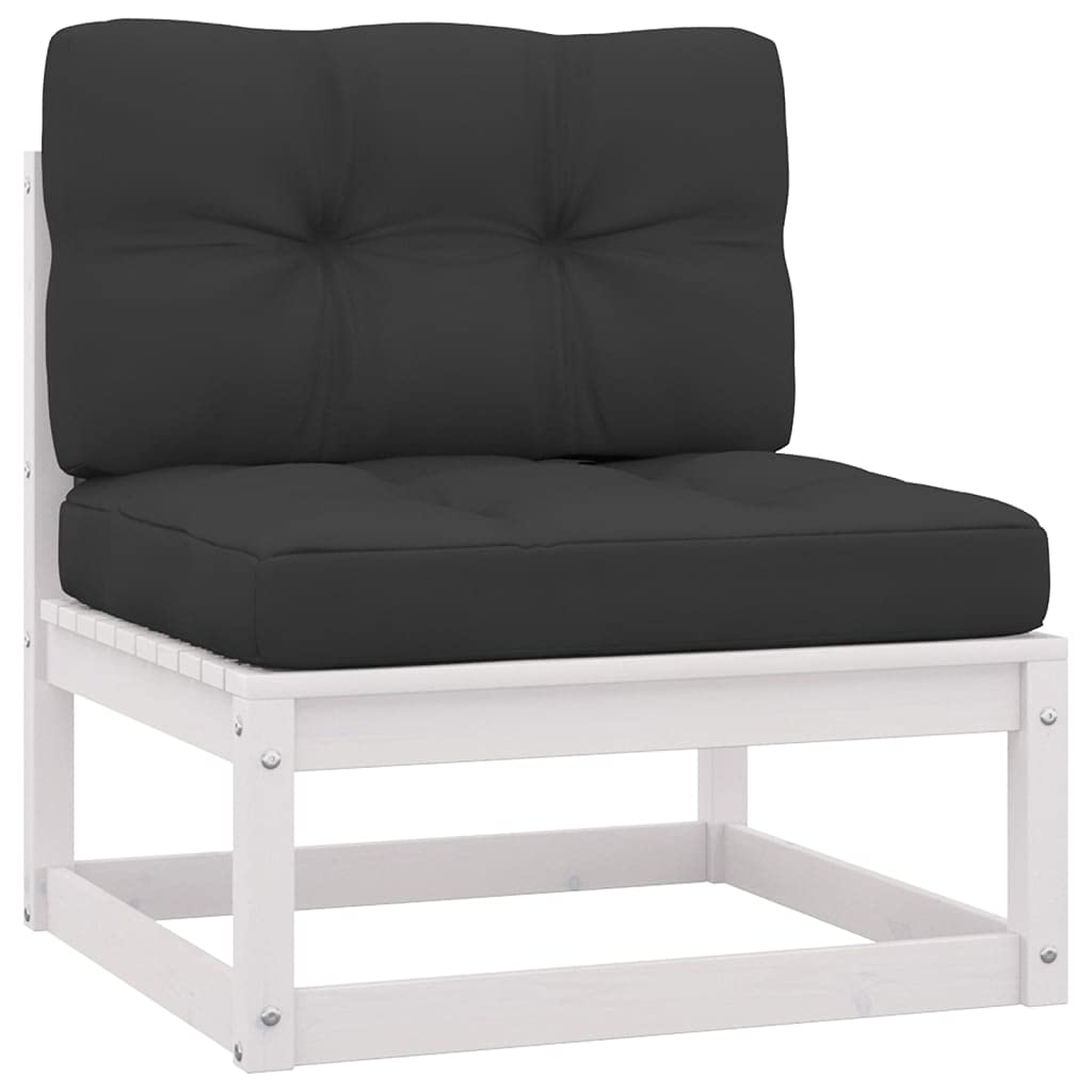 vidaXL Solid Wood Pine Patio Lounge Set - Thumbnail 3