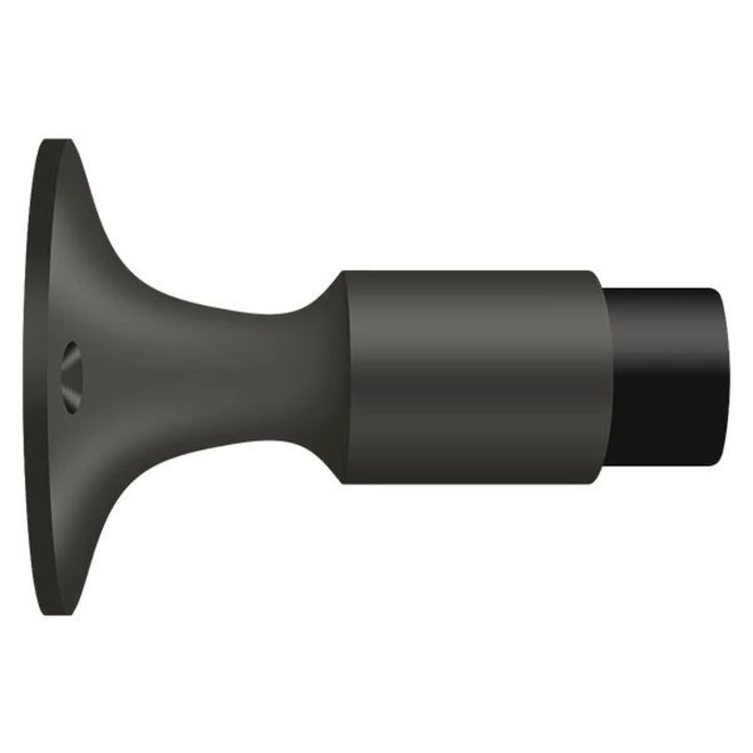 Deltana Dsw325 Wall Mount 3 1/4' X 2 1/4' Door Stop/Door Bumper - Oil Rubbed Bronze