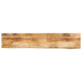 vidaXL Table Top 70.9inchx7.9inchx1.5inch Live Edge Solid Wood Rough Mango
