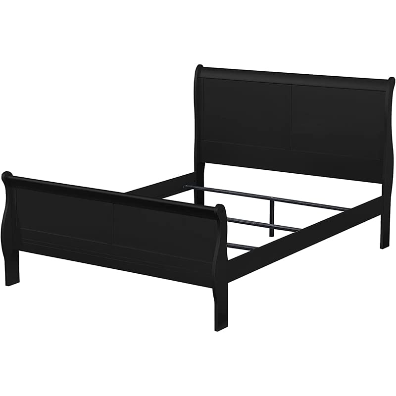 Acme Louis Philippe Full Bed in Black