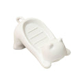 Cute Cat Shape Soap Holder with Drain Tray | Self Draining Plastic Soap Dish for Bathroom, Kitchen & Wash Basin | Anti Slip Soap