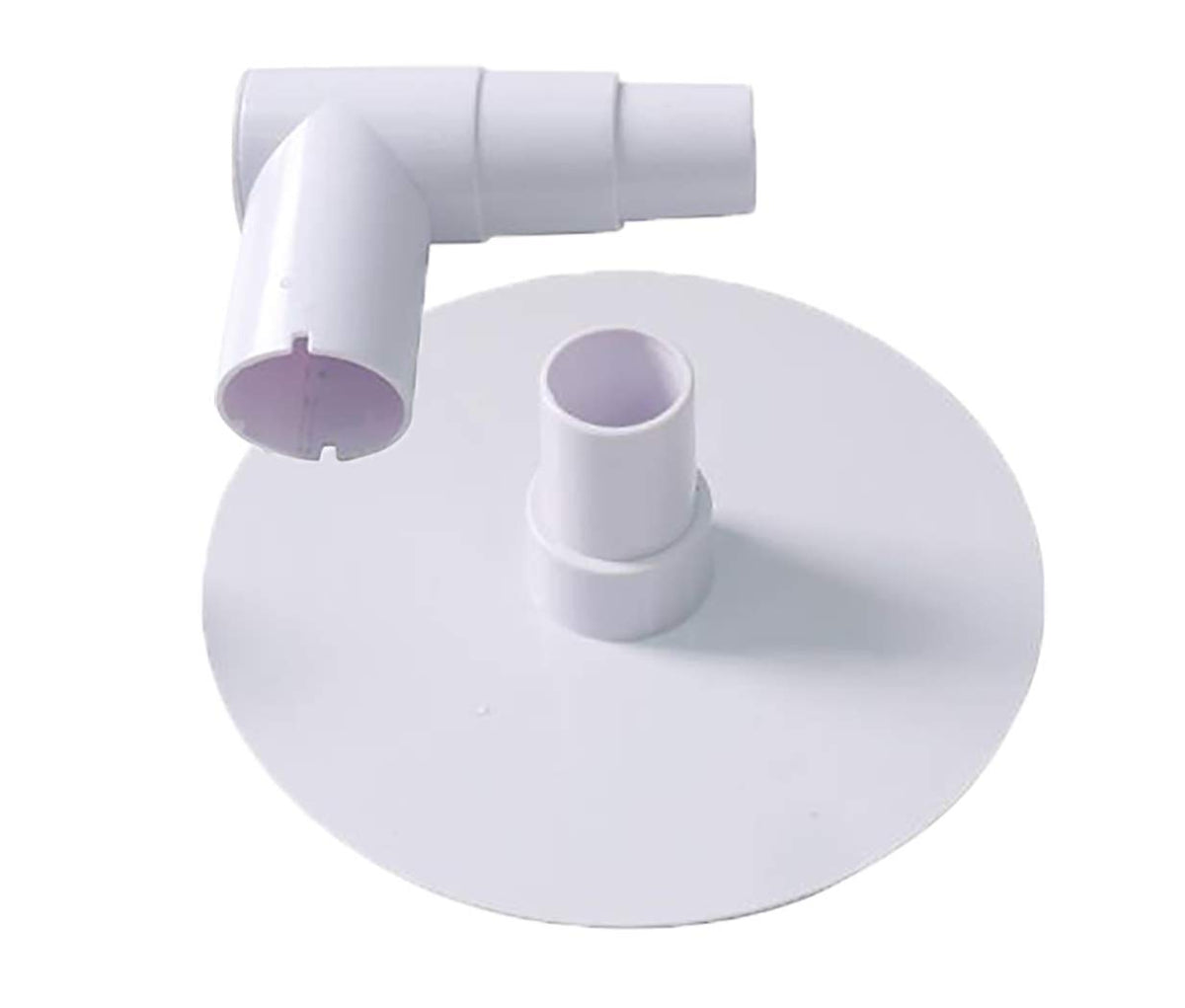 Atie Pool Skimmer Skim Vacuum Plate With 90 Degree Elbow 8929 Compatible With Swimline Hydrotools Vacuum Adapter Plate W/Elbow 8