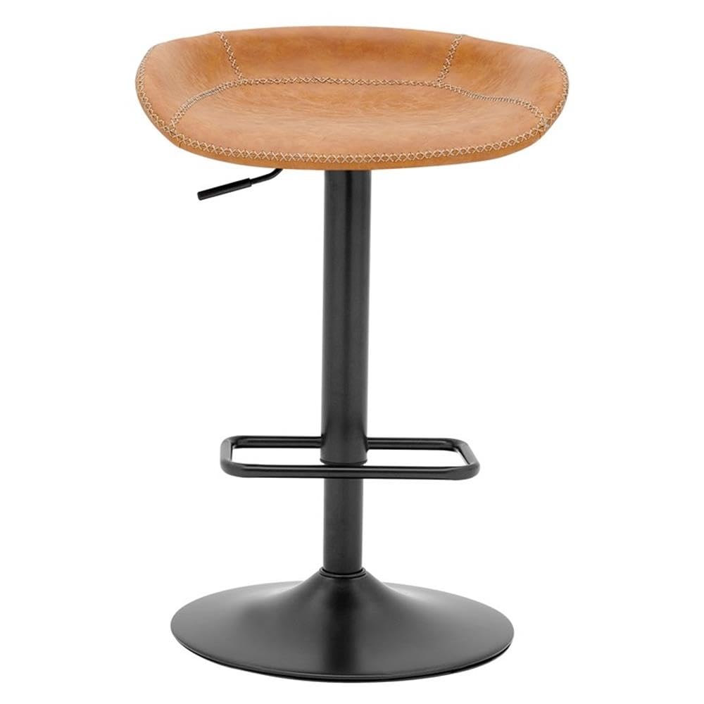 Npd Furniture And More New Pacific Direct Rogue Kd Pu Gaslift Bar Stool, (Set Of 2), Yellow