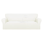 Purefit 100% Dual Waterproof Couch Cover Slipcovers For Couches And Sofas - Stretch Non Slip Fleece Sofa Covers Washable, Leakproof Furniture Protector For Kids, Pets, Dog (Oversized Sofa, Beige)