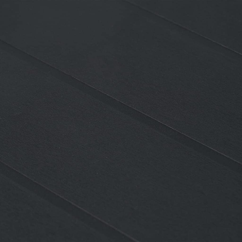 vidaXL Patio Dining Set 9 Piece, Patio Furniture Set, Outdoor Table Set with Chairs, Rattan Chair with Cushions for Garden, Plastic Anthracite